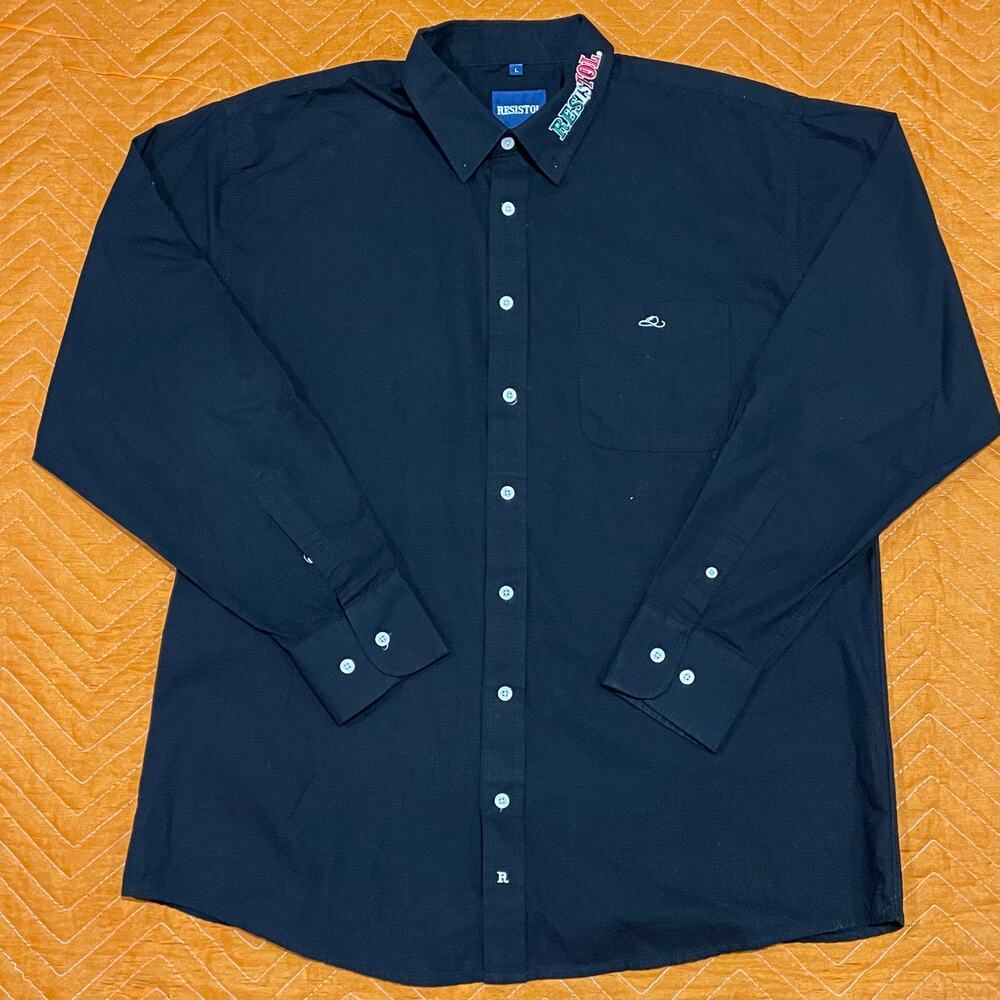 Resistol Black Button Up Shirt